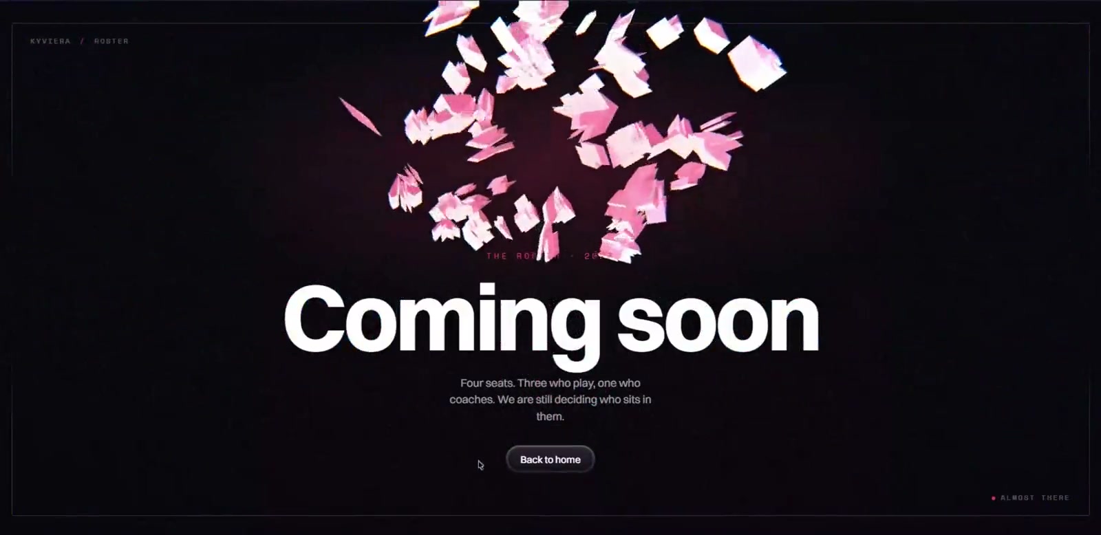 Coming soon